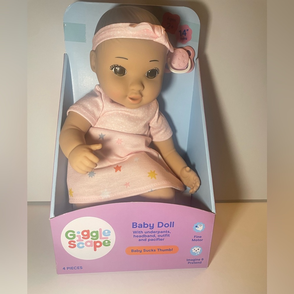 Baby Doll with Pink Outfit
